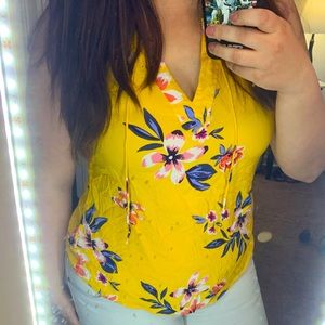 Old navy floral top